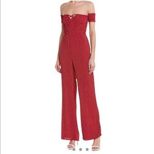 Urban Outfitters Sage the Label Polka Dot Jumpsuit